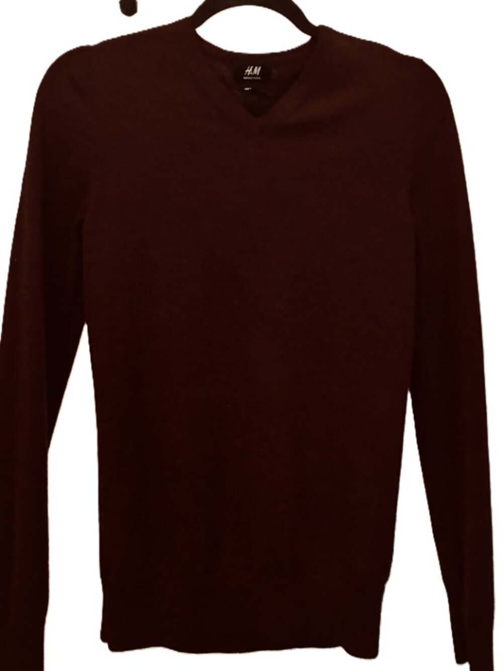 Merino Wool V-Neck Sweater